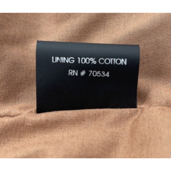 Orvis Suede Leather Vest Mens Medium Brown 8 Pockets - Picture 5 of 7